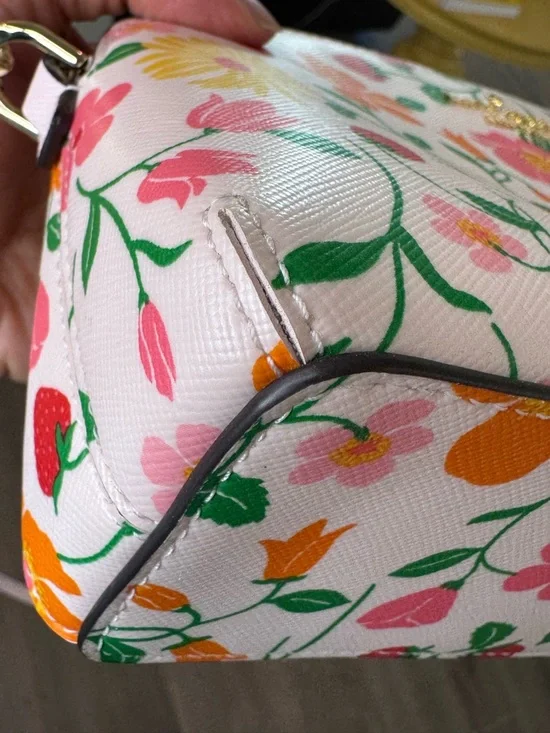 Kate Spade strawberry garden dome crossbody NWOT - Picture 9 of 13